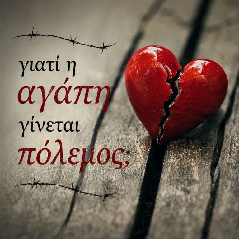 Γιατί η αγάπη, γίνεται πόλεμος;